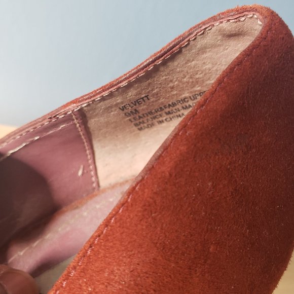 Steve Madden Velvett Peep-toe Suede Heels/ Size 9 - Picture 6 of 7